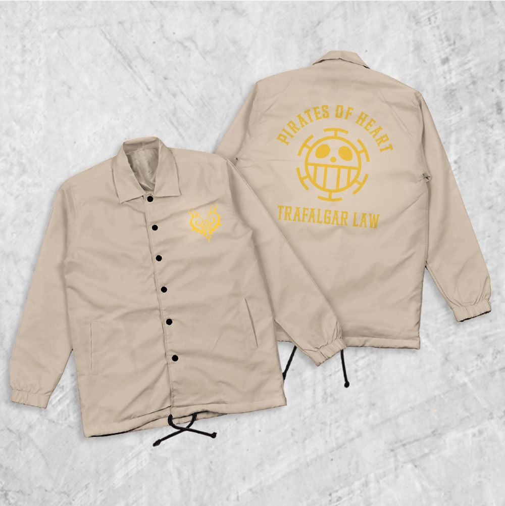 FortKlass TRAFALGAR Jaket Coach Pria Jaket Parasut Unisex