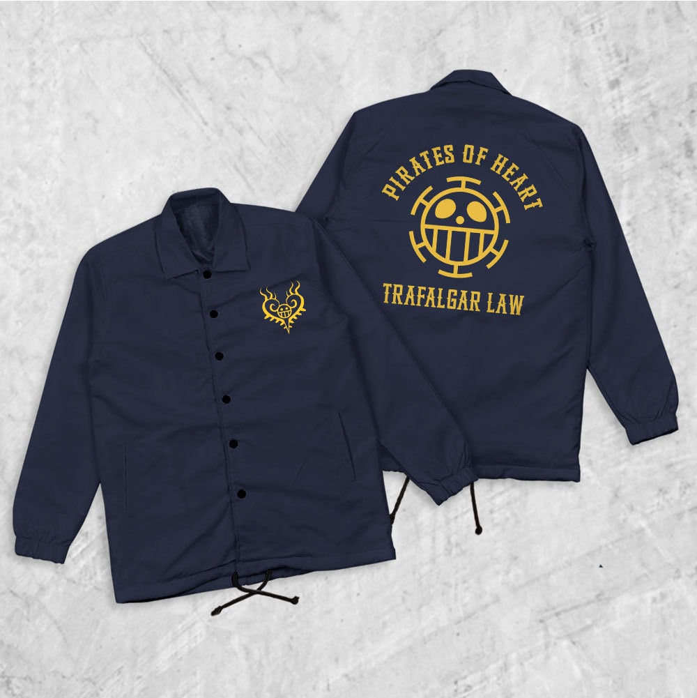 FortKlass TRAFALGAR Jaket Coach Pria Jaket Parasut Unisex