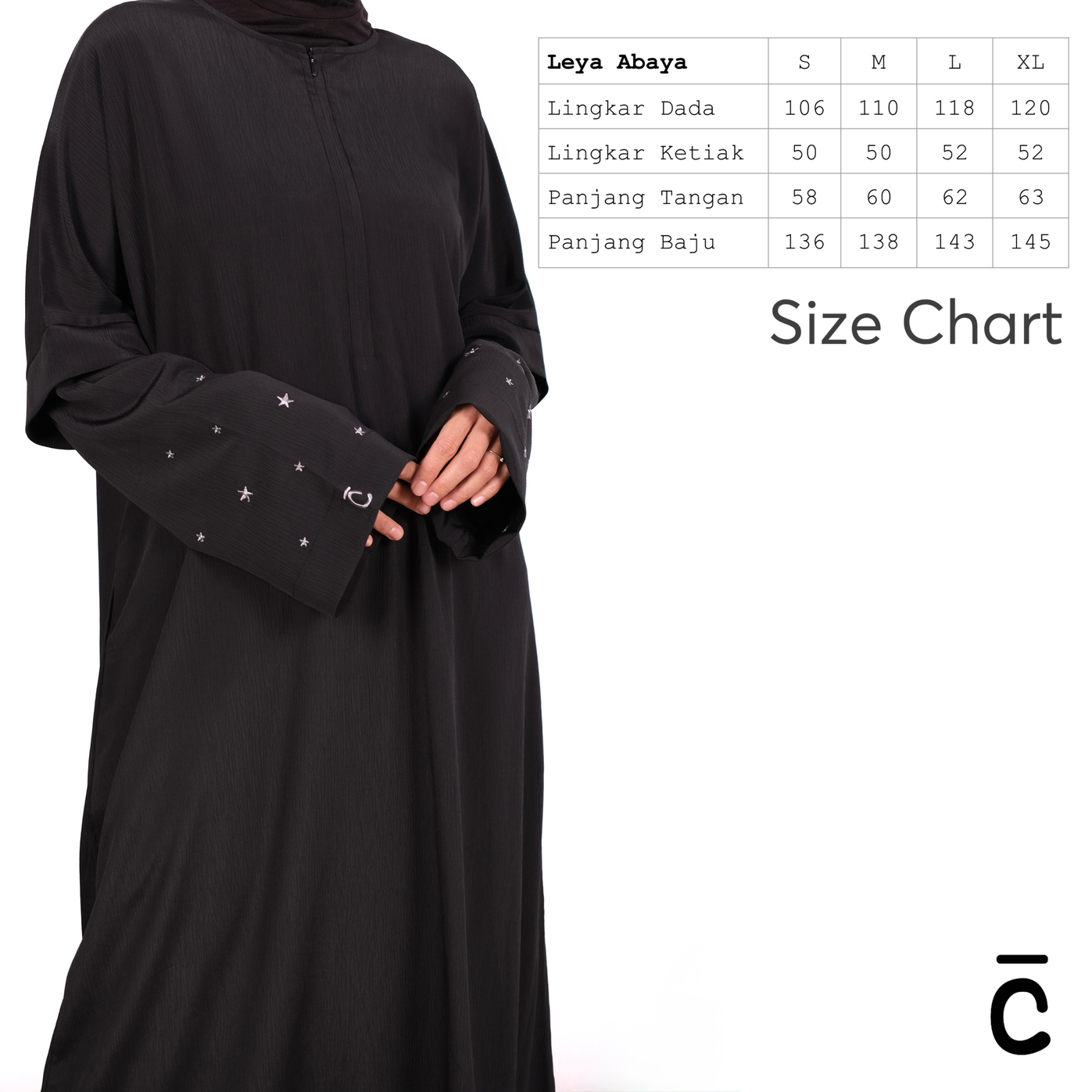Chadaree Celestial Collection - Leya Abaya