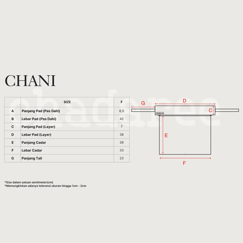 Chadaree - CHANI (Chadar Poni)