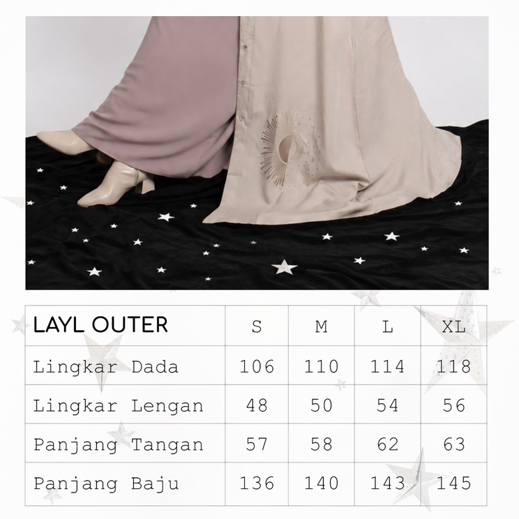 Chadaree Celestial Collection - Layl Outer