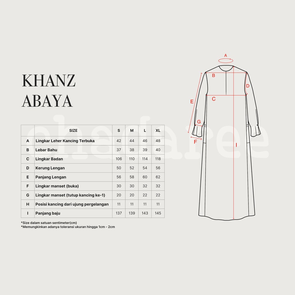 Chadaree - Kiva Haven - Khanz Abaya