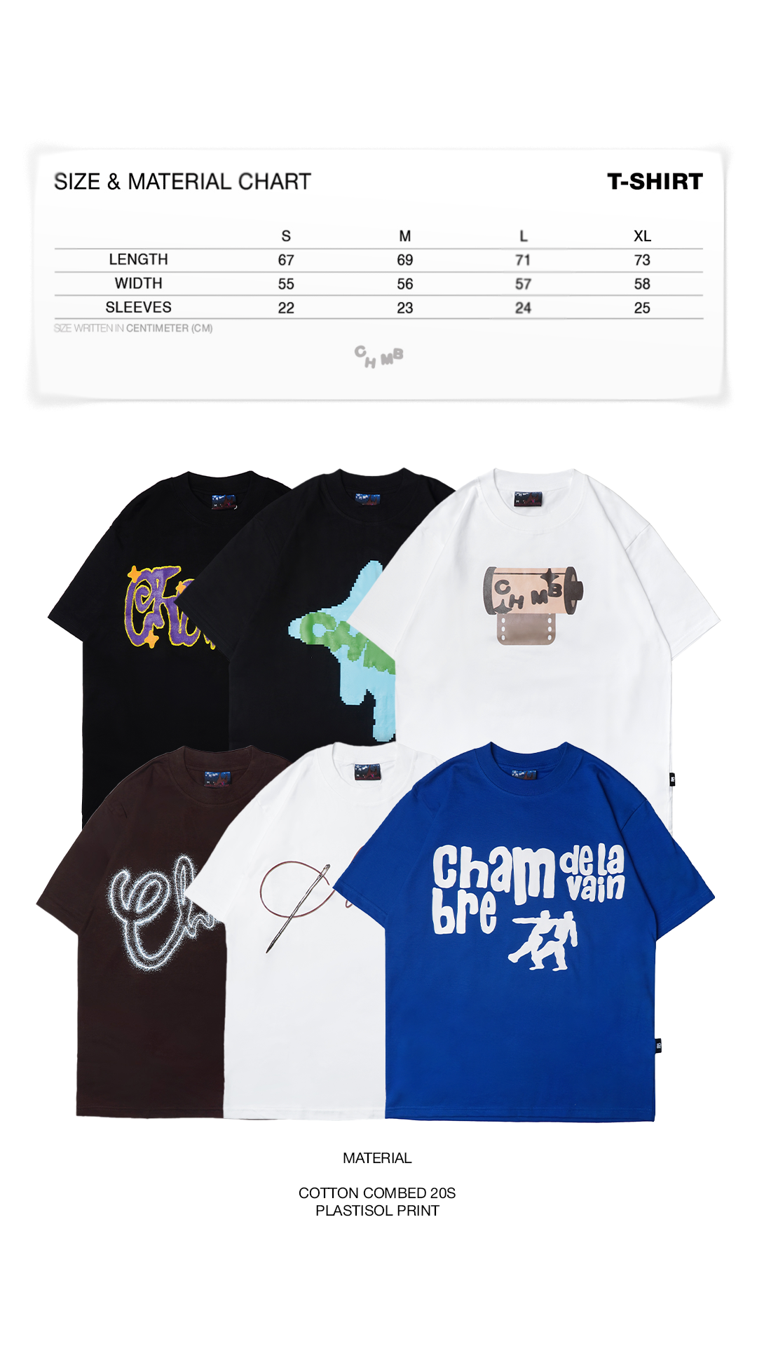 Tshirt Chambredelavain - Daphne Black