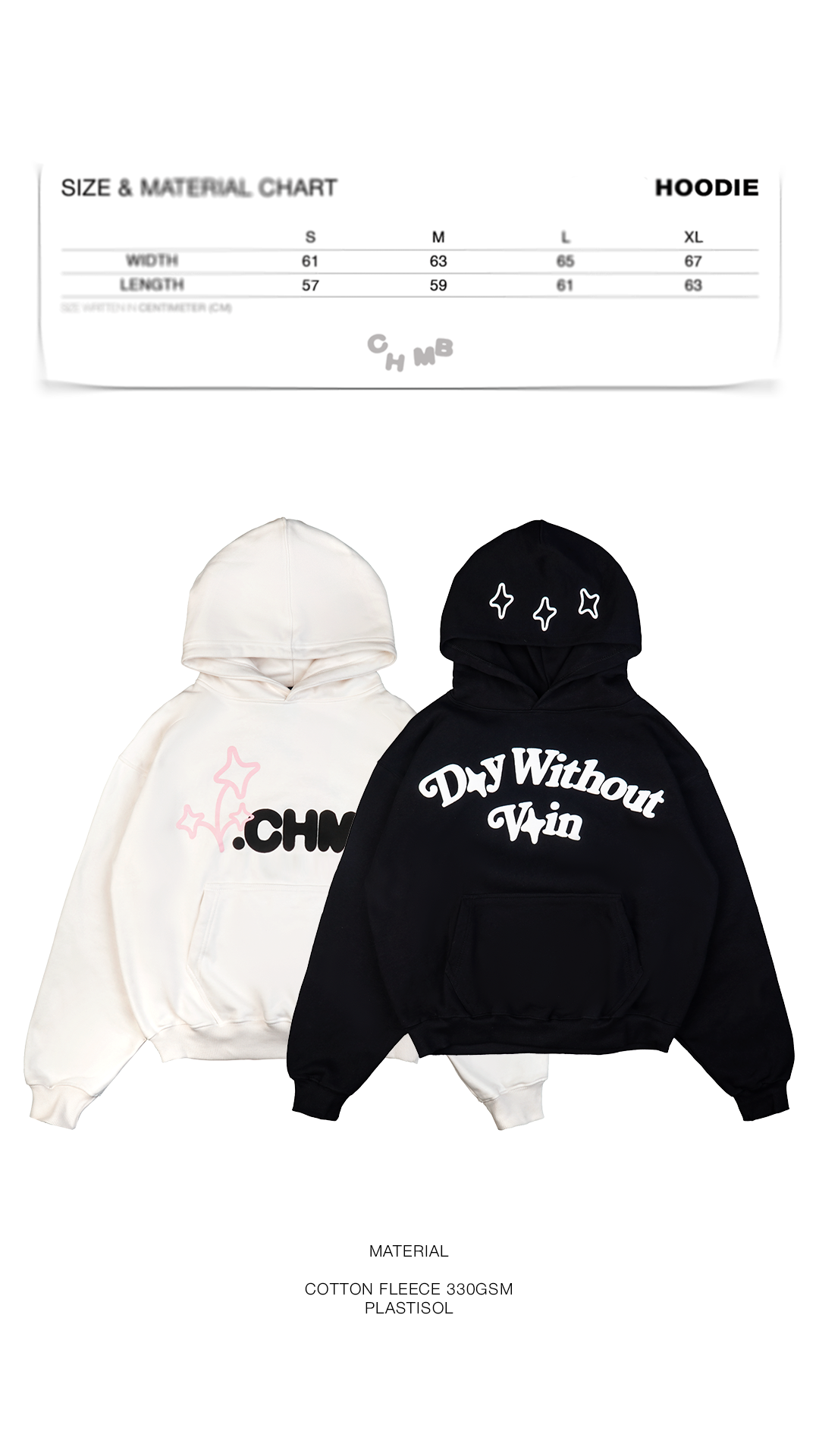 Hoodie Chambredelavain - Clints Puff Black