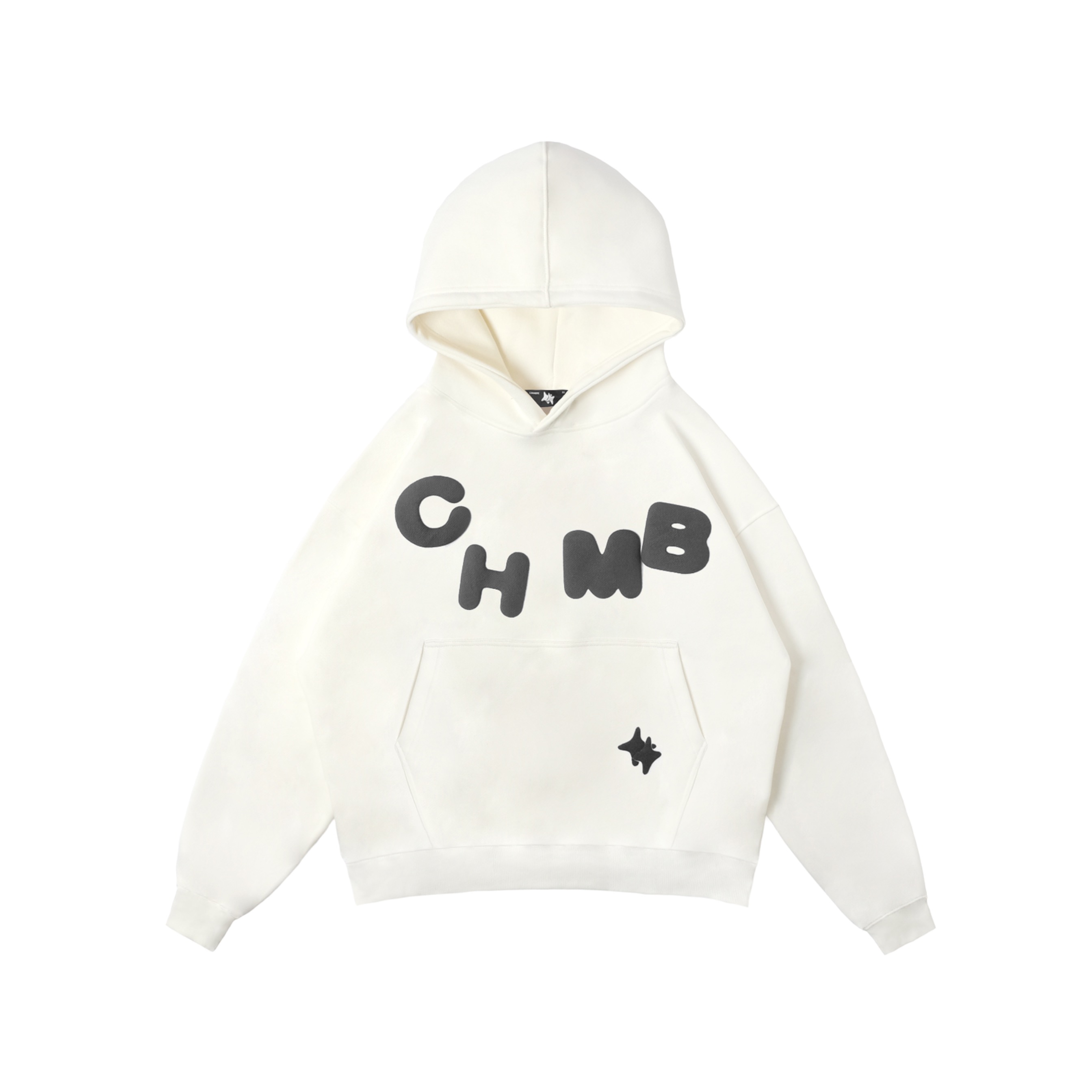 Hoodie Chambredelavain - Basic Broken white
