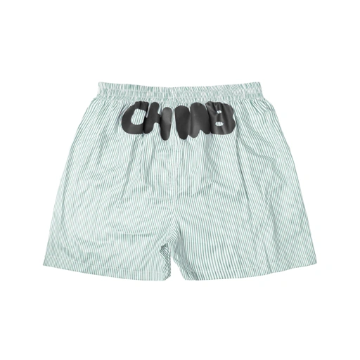 Image of Boxer Short Chambredelavain - Colorblock Green