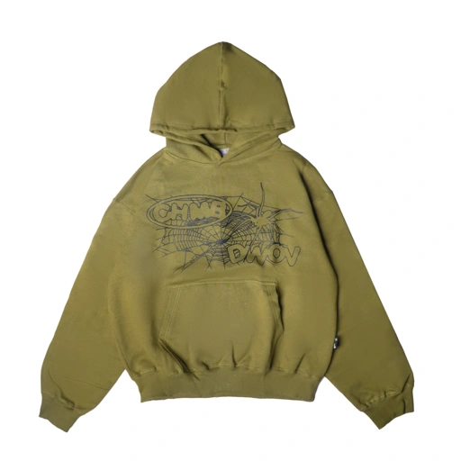 Image of Boxy Hoodie Chambredelavain - Spinner Olive