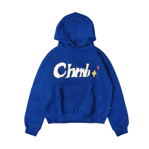 Boxy Hoodie Chambredelavain - Key Blue