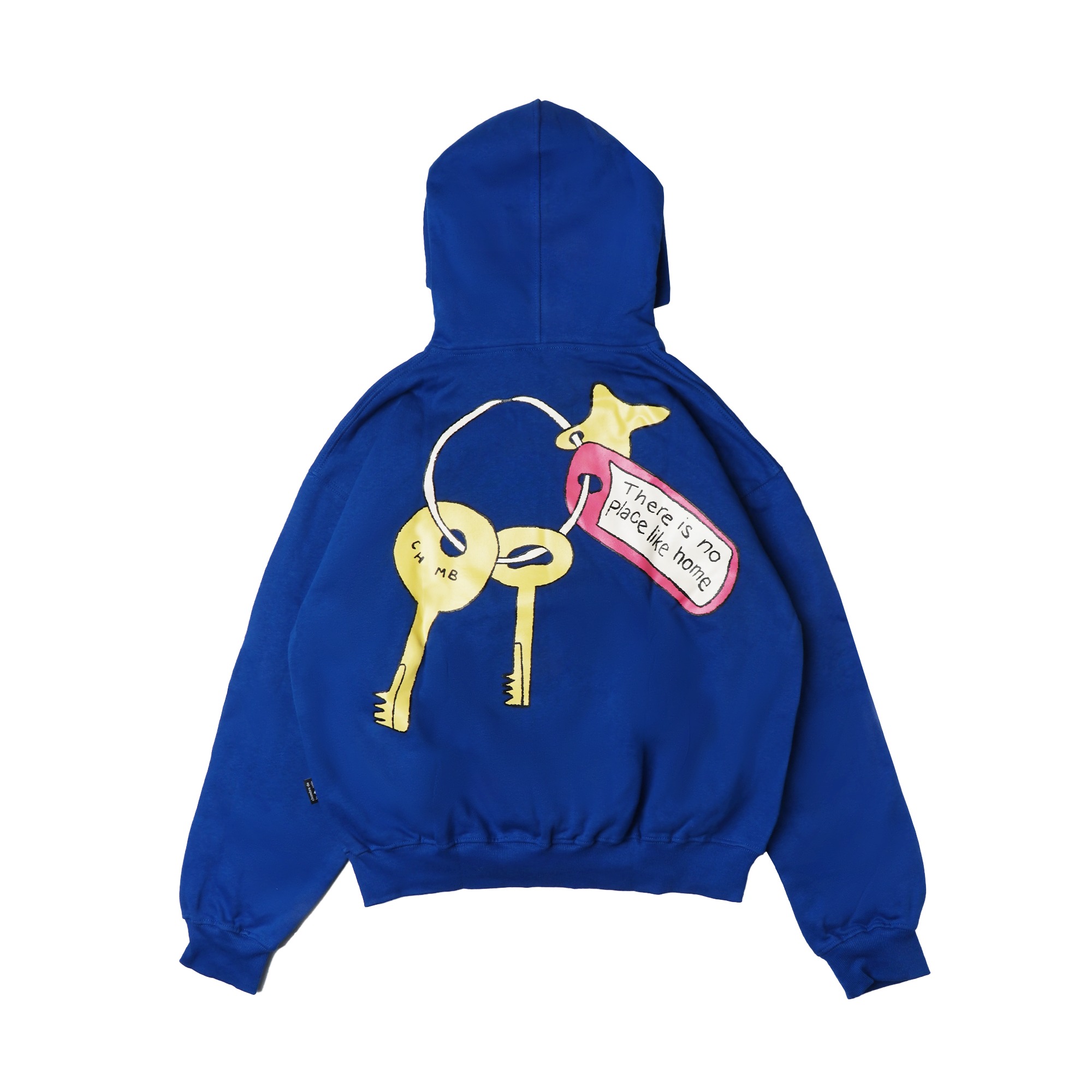 Boxy Hoodie Chambredelavain - Key Blue
