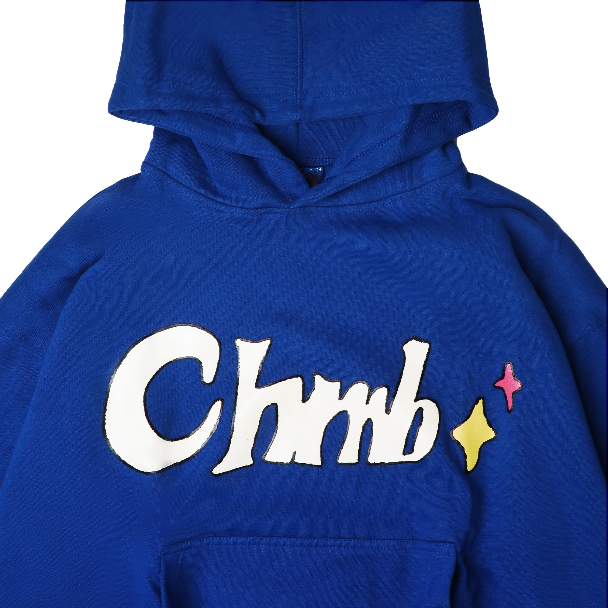 Boxy Hoodie Chambredelavain - Key Blue