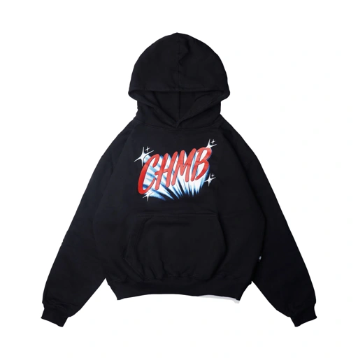 Hoodie Boxy Chambredelavain - Novacane Black