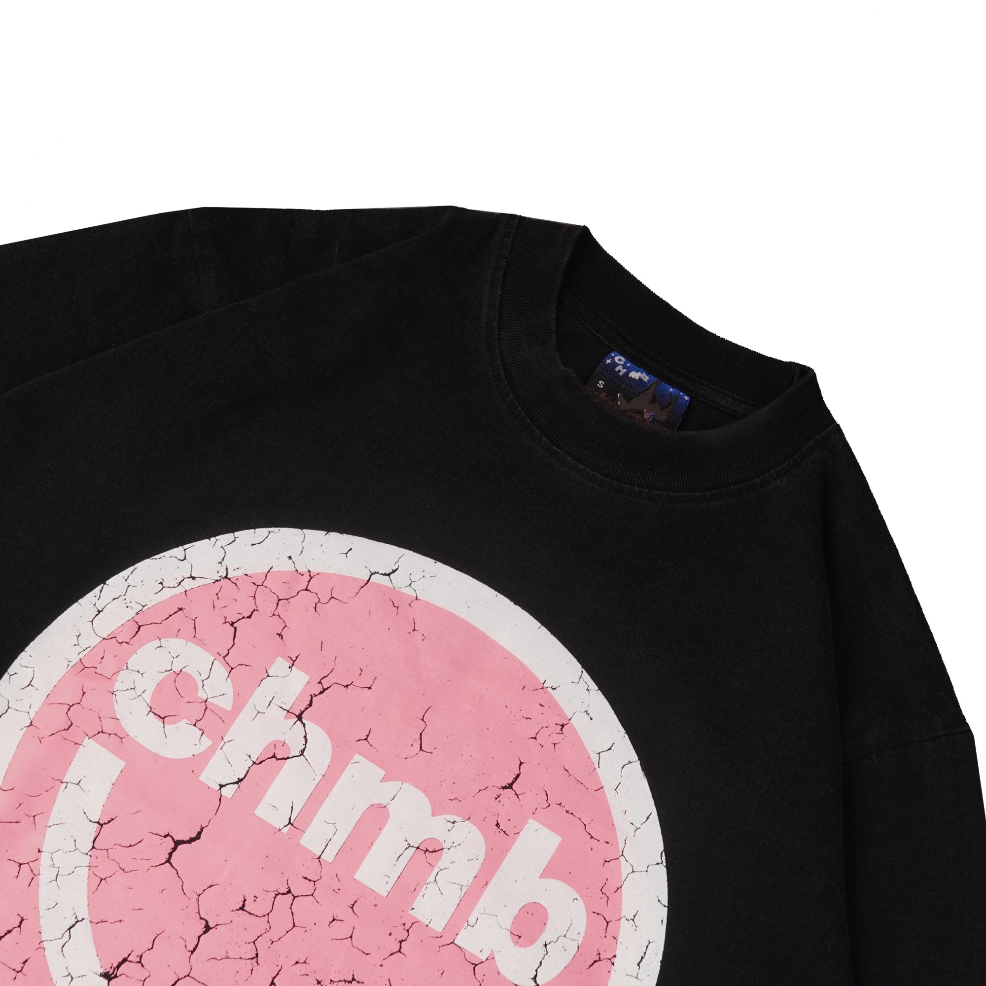 Double Layer Tshirt Chambredelavain - Washed Bunny Stripe