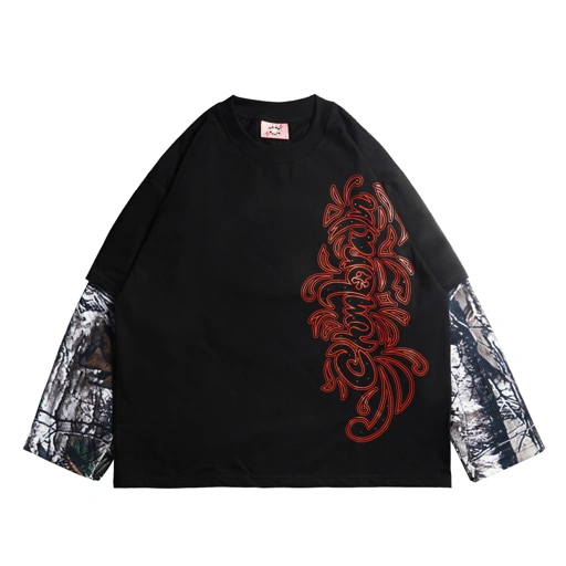 Double layer Tshirt Collaboration CHMBXSB - Rangkap