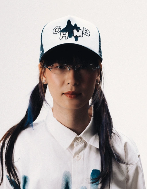 Image of Trucker Hat - CHMB Truck navy