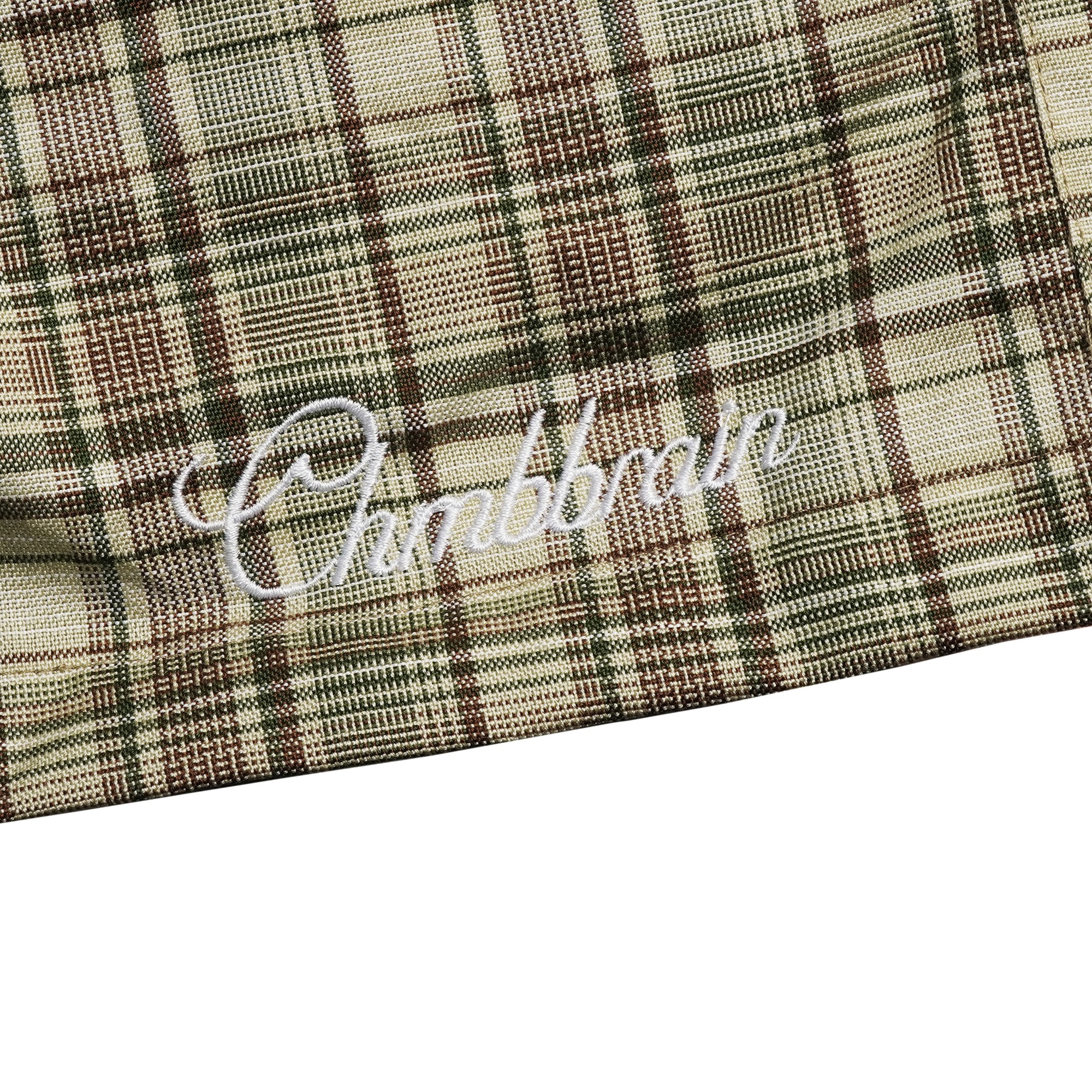 Flannel Shorts Collaboration CHMBXSB - Pelekat Cream