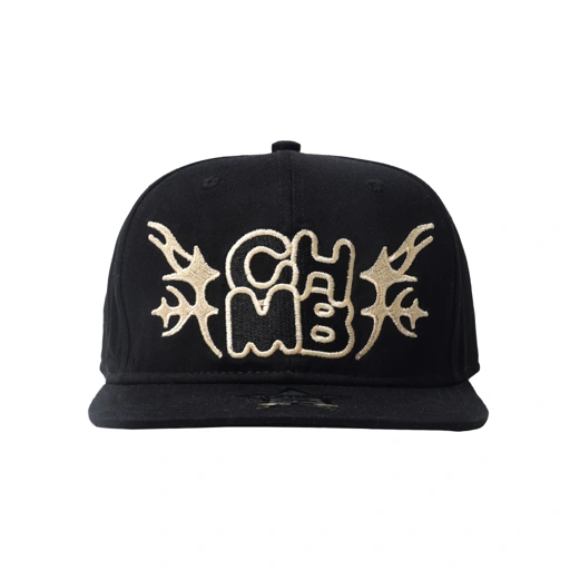 Image of Fitted Snapback Chambredelavain - Aura Black