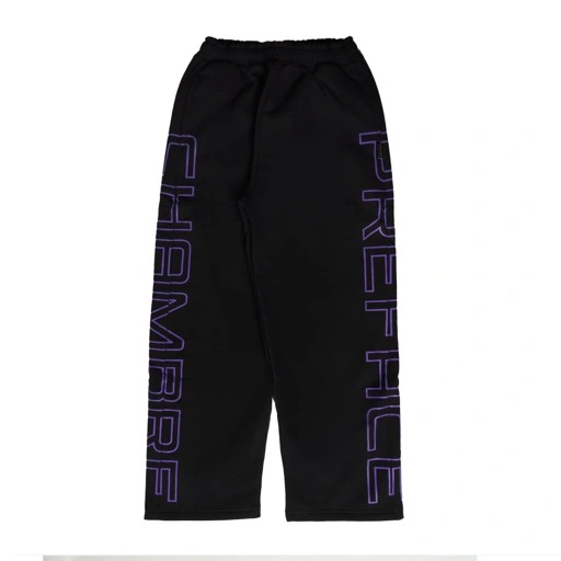 Image of Sweatpants CHMB de PRFC    - Signature Black and Purple