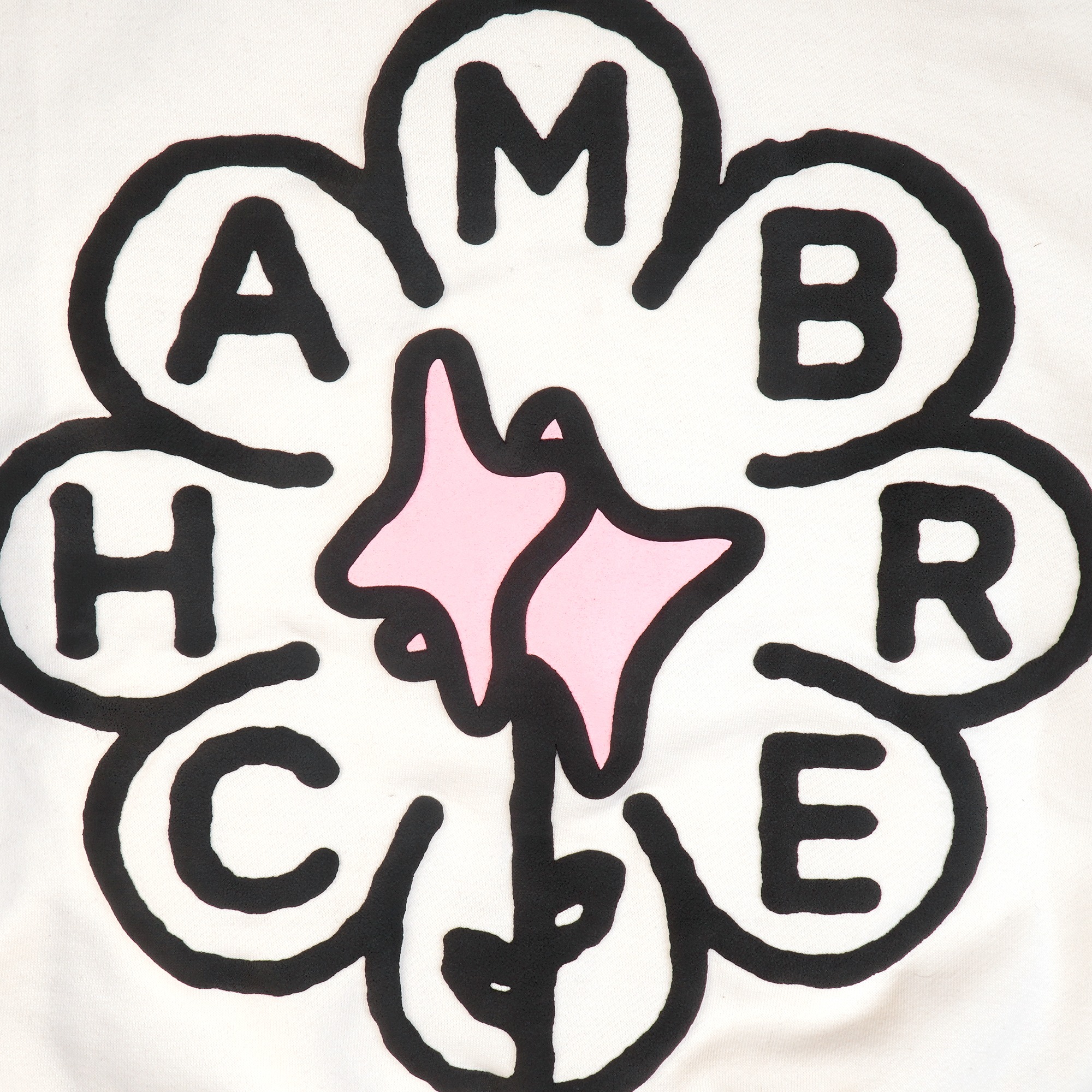 Hoodie Boxy Chambredelavain - Cyanide White