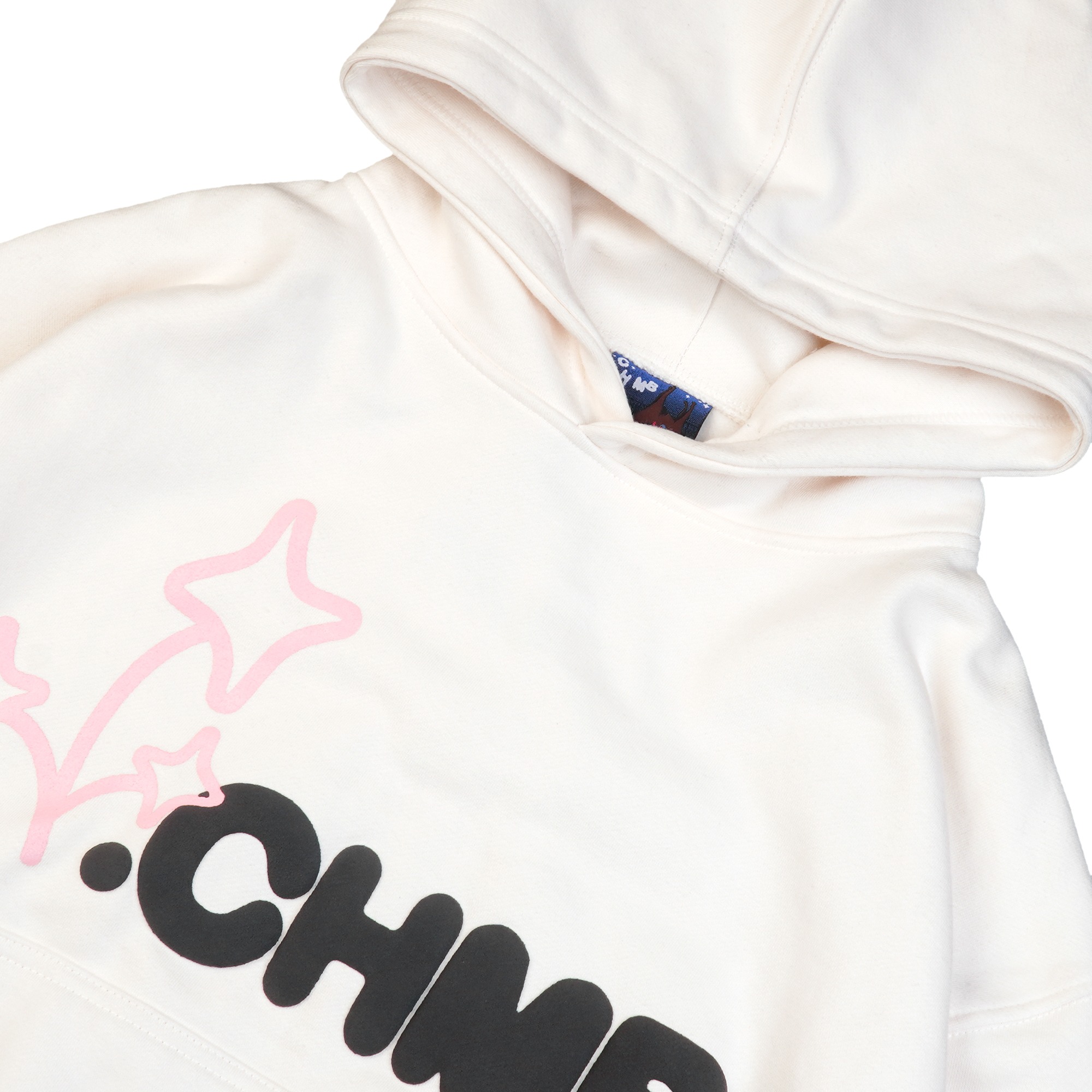 Hoodie Boxy Chambredelavain - Cyanide White