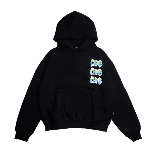 Hoodie Chambredelavain - Never Vain Black