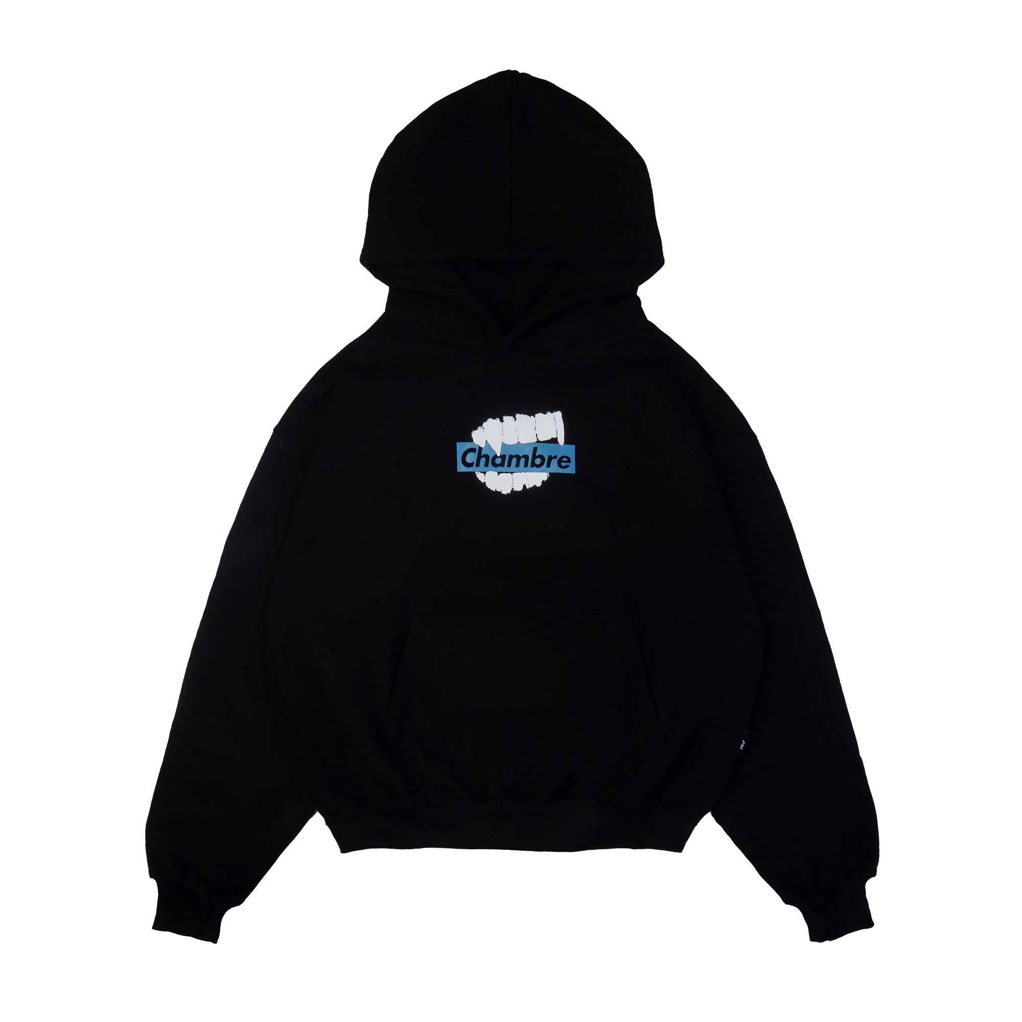 Hoodie Boxy Chambredelavain - Alice Black