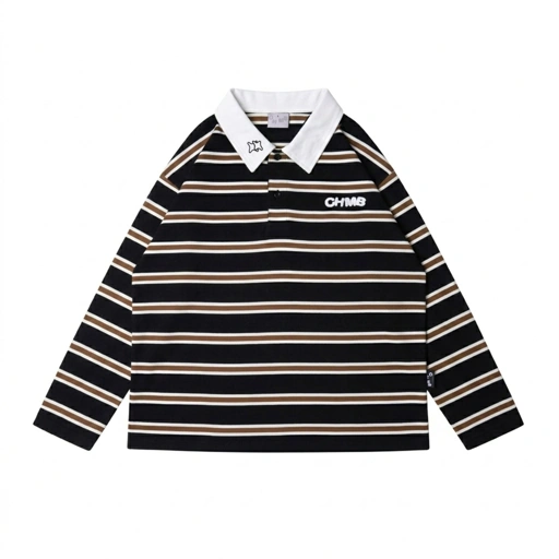 Image of Polo Rugby Chambredelavain - Black / brown