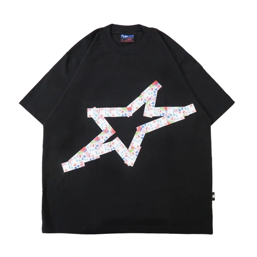 Image of T-shirt Chambredelavain - Money Mood Black