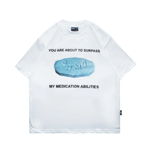 Image of Tshirt Chambredelavain - Medication White