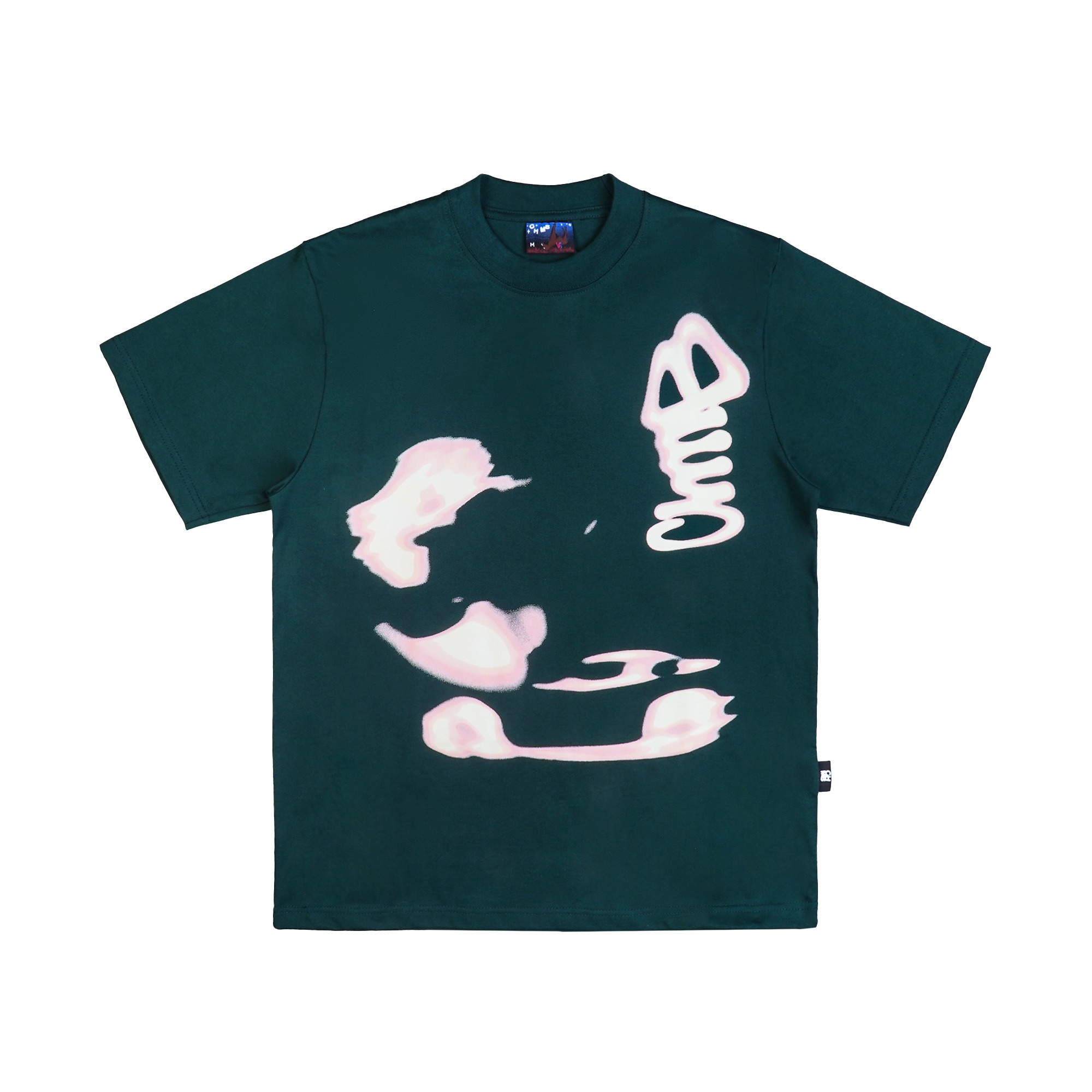 Tshirt Chambredelavain - Facial Green