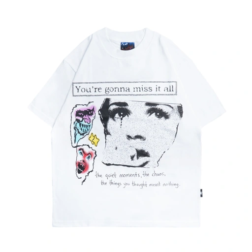 Image of Tshirt Chambredelavain - Clown white