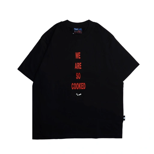 Image of Tshirt Chambredelavain - Cooked Black