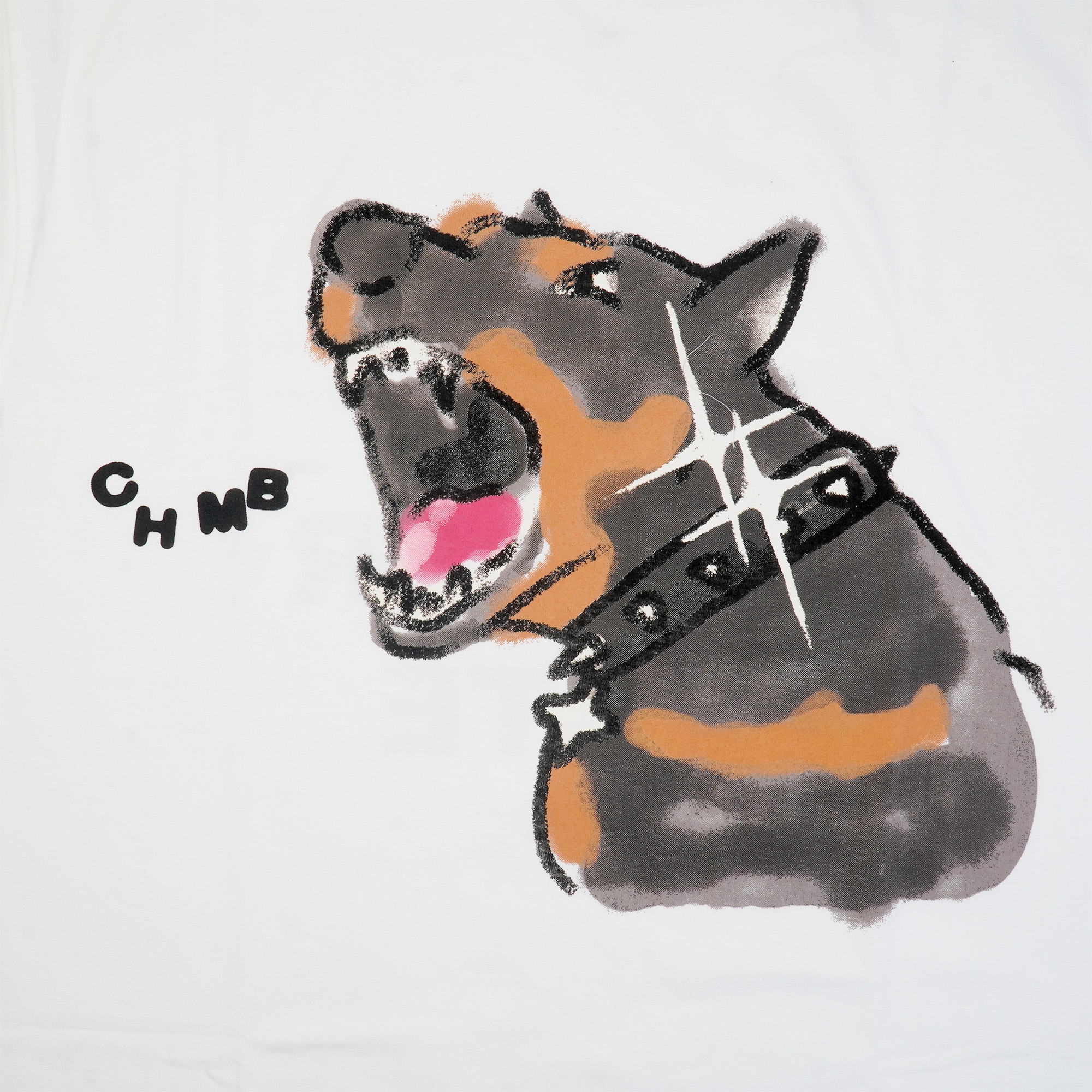 Tshirt Chambredelavain - Doberman White
