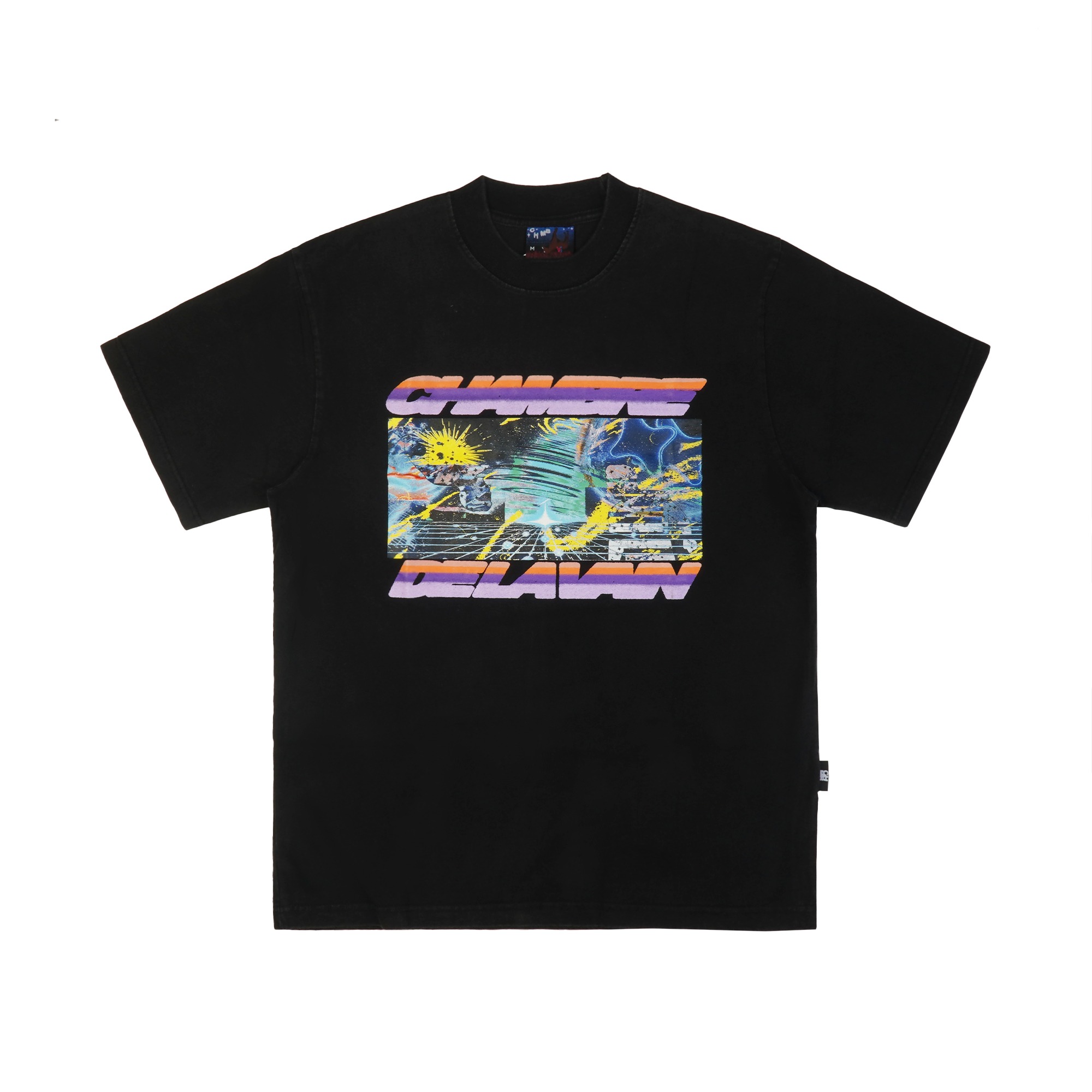 Tshirt Wash Chambredelavain - Sonder Black