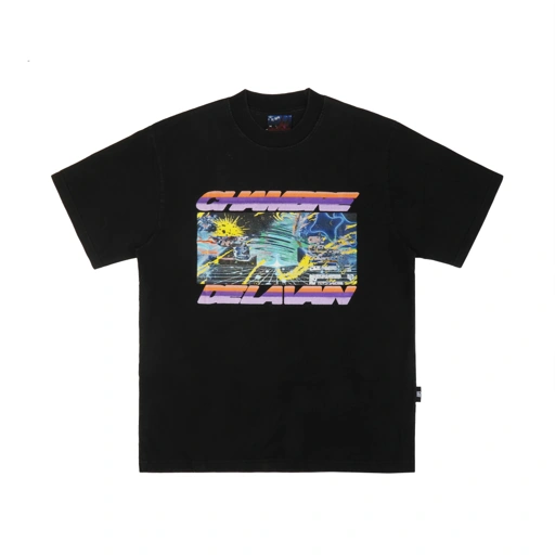 Tshirt Wash Chambredelavain - Sonder Black