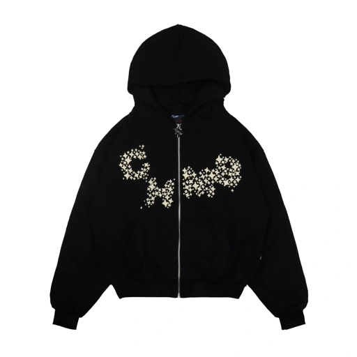 Zip hoodie Boxy Chambredelavain - Clairo Black