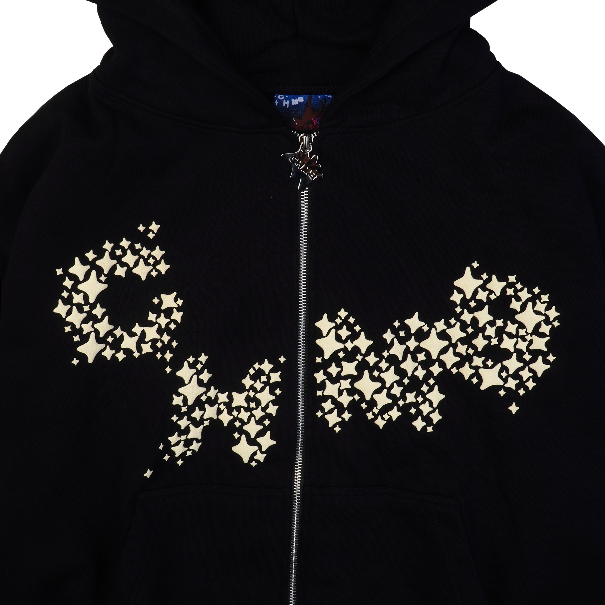 Zip hoodie Boxy Chambredelavain - Clairo Black