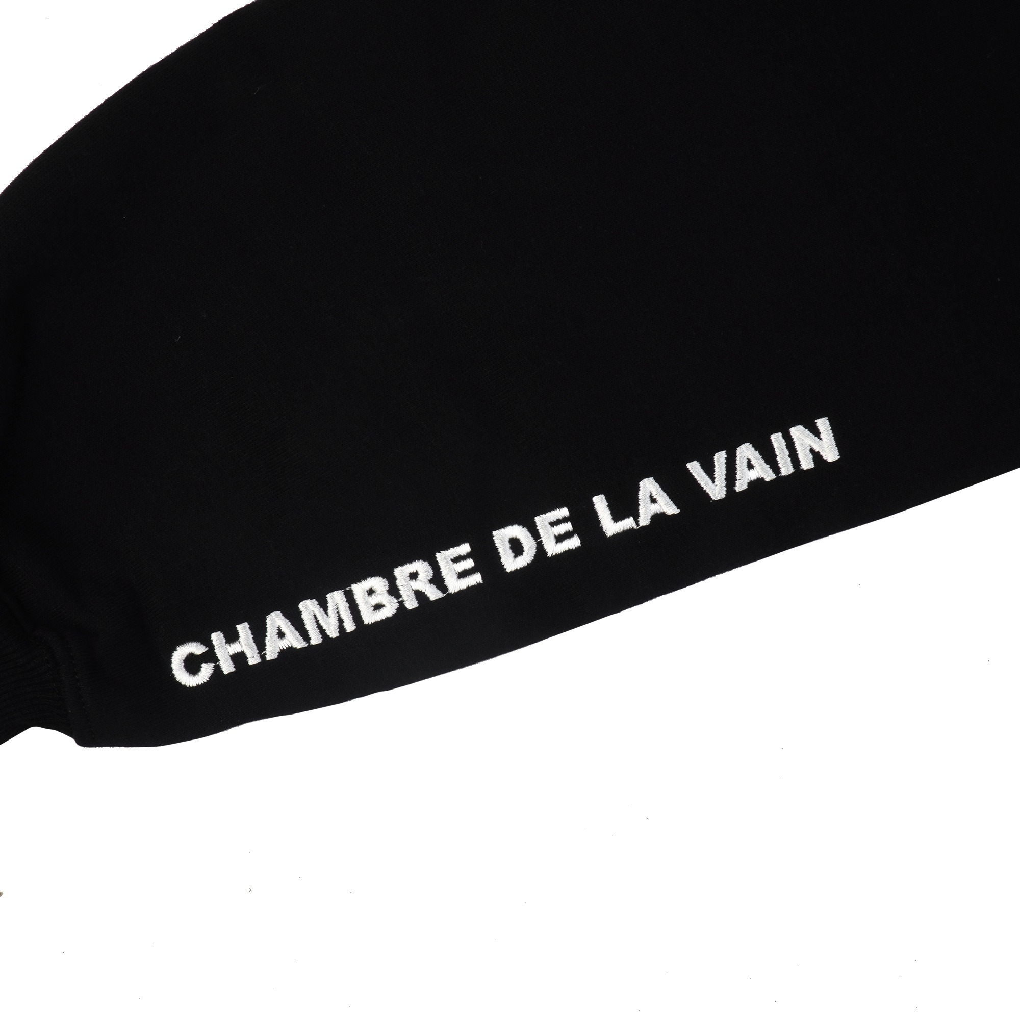 Zip hoodie Boxy Chambredelavain - Clairo Black