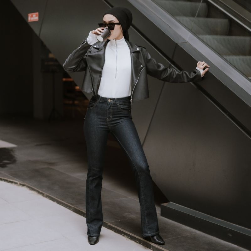 Monoxroom - Jovi Flare Pants Jeans Wanita