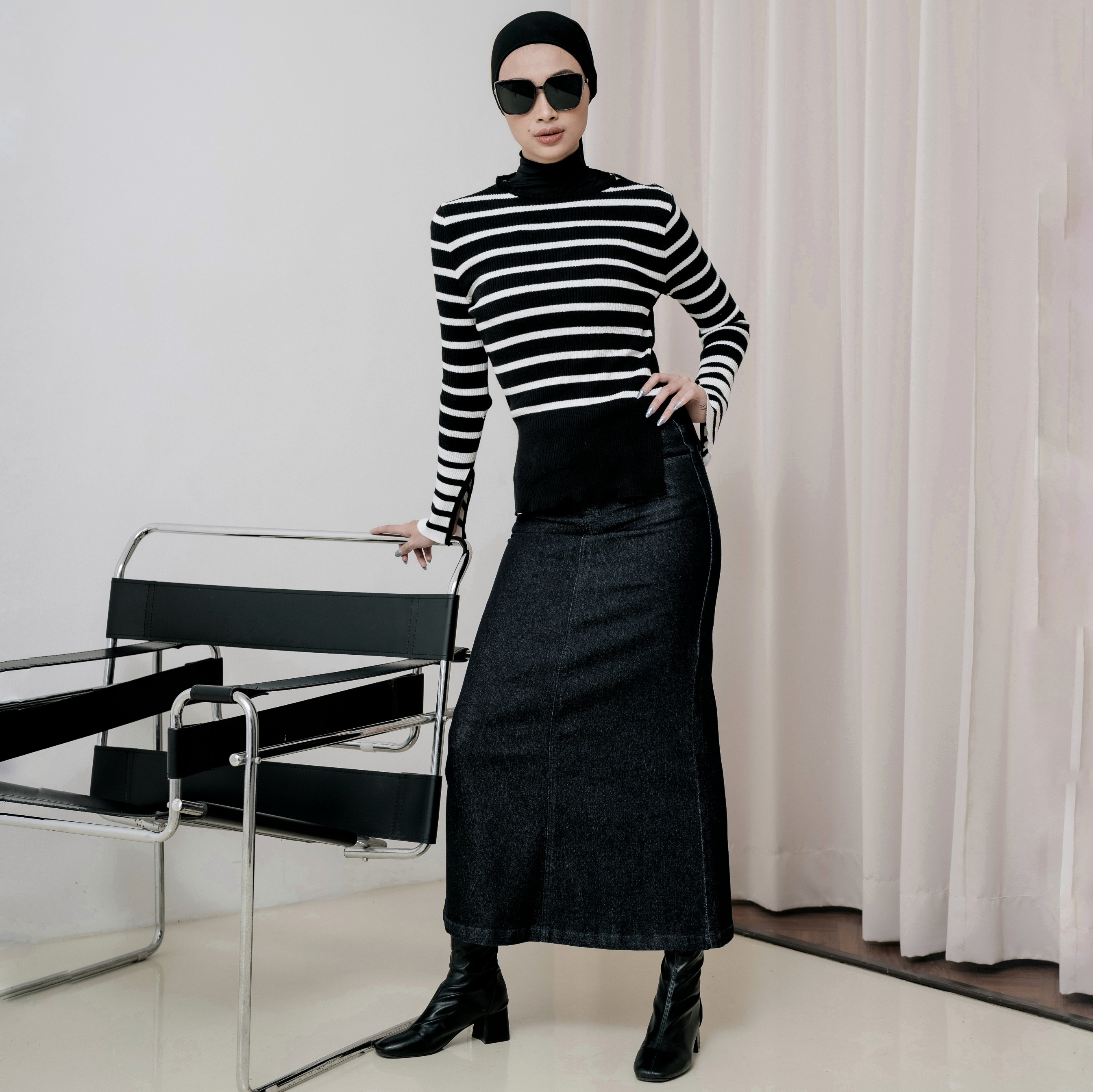 Monoxroom - Jovi Flare Pants Jeans Wanita