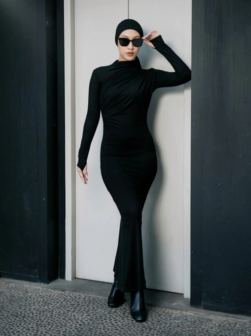 Image of Monoxroom - Ruffle Dress