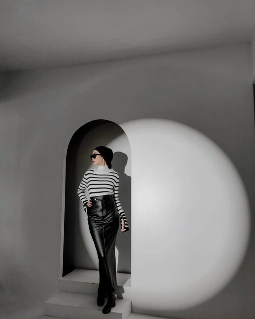 Image of Monoxroom - Leather Skirt 