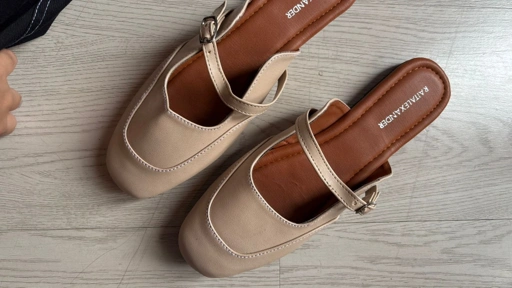 Image of Raitalexander - Selene Ivory Nude Flats