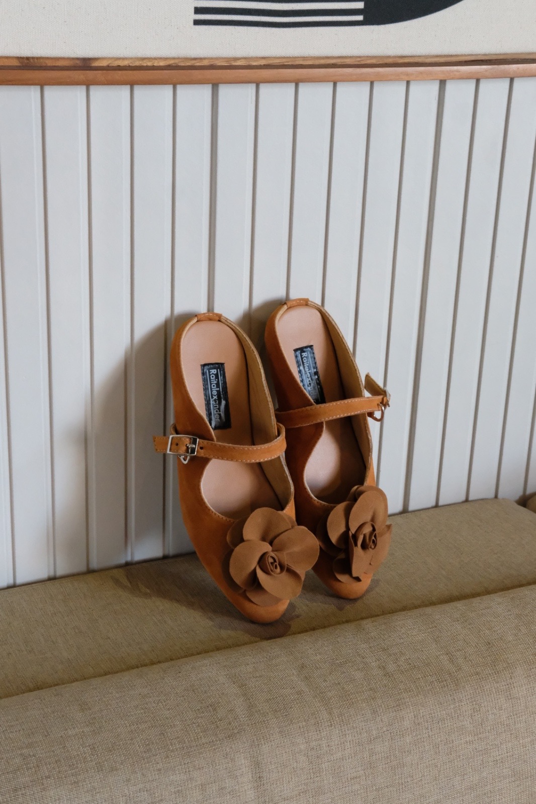 ALURA TAN - FLATSHOES