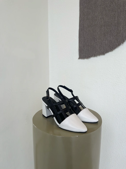 Image of Anatommy Heels White - 5 CM