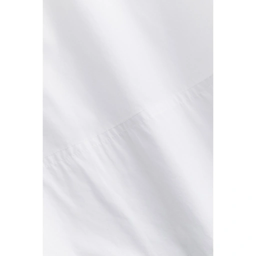 Image of Kazuha - Midi Mini Space White Skirt