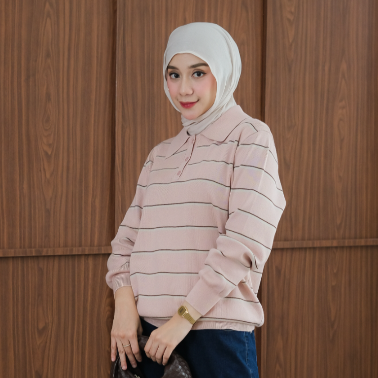 Polo Stripe Knit