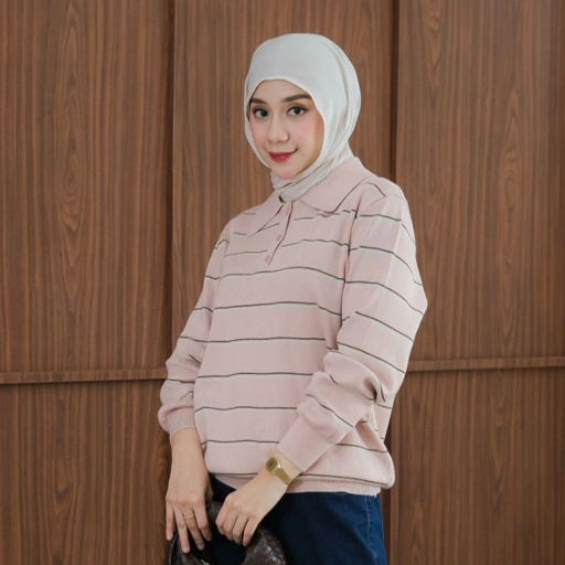 Image of Polo Stripe Knit
