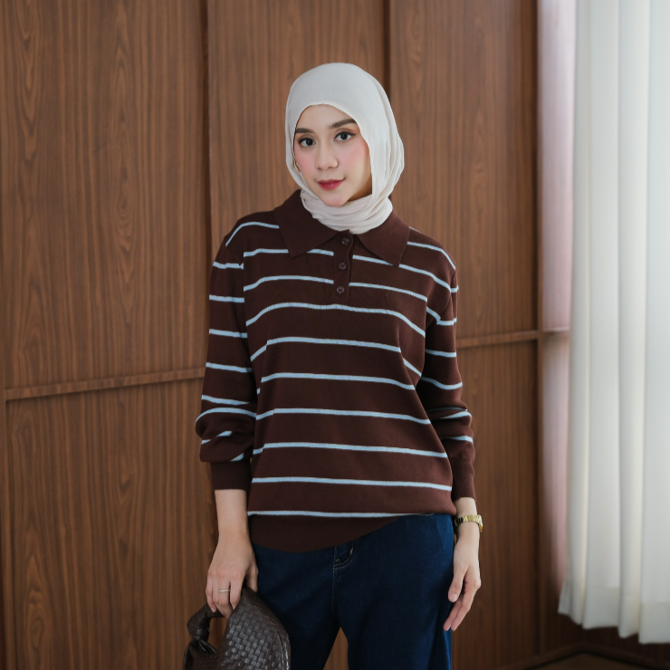 Polo Stripe Knit
