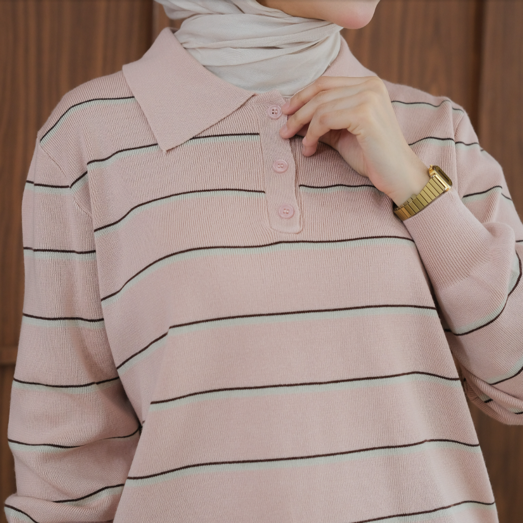 Polo Stripe Knit