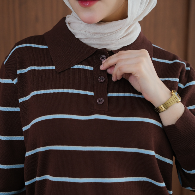 Polo Stripe Knit